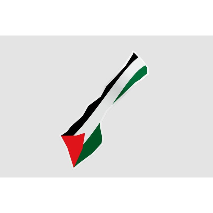 Palestine Map Sticker - DecalsHouse