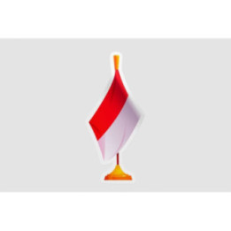 Indonesia Flag Stickers – Pancasila Day Decals (2-Pack)