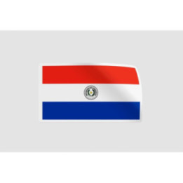Paraguay Flag Sticker - DecalsHouse