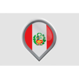 Peru Flag Style 109 Sticker - DecalsHouse