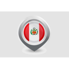 Peru Flag Style 119 Sticker - DecalsHouse