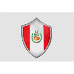 Peru Flag Style 163 Sticker - DecalsHouse