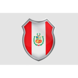 Peru Flag Style 164 Sticker - DecalsHouse