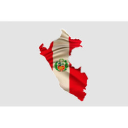 Peru Map Sticker - DecalsHouse