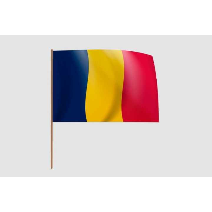 Republic Of Chad Flag Sticker - DecalsHouse