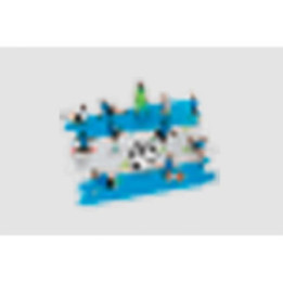 Soccer Player Team With Argentina Flag Sticker - DecalsHouse