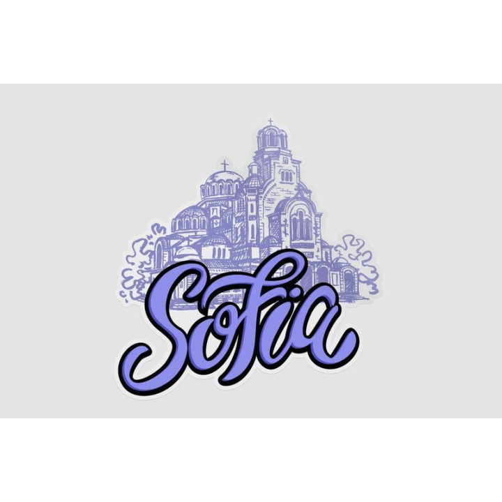 Sofia Bulgaria Sticker - DecalsHouse