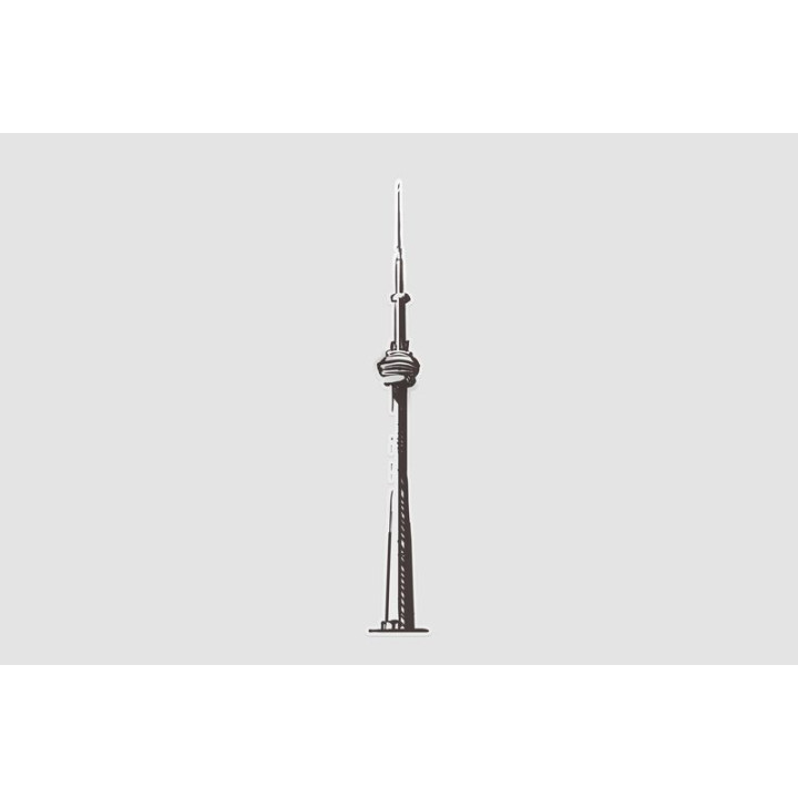 Toronto Landmark Sticker - DecalsHouse