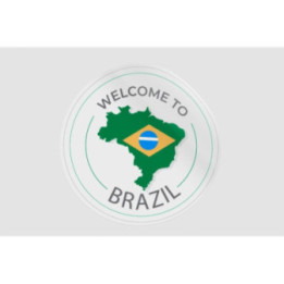 Welcome To Brazil Sticker - DecalsHouse