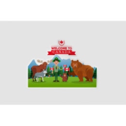 Welcome To Canada Dh Sticker - DecalsHouse