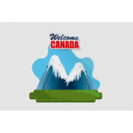 Welcome To Canada Style 10 Sticker - DecalsHouse