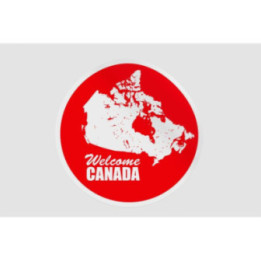 Welcome To Canada Style 2 Sticker - DecalsHouse