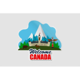 Welcome To Canada Style 6 Sticker - DecalsHouse