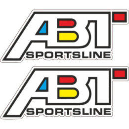 2x Abt Sportsline Stickers Decals - DecalsHouse
