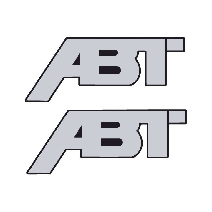 ABT Sportsline Stickers – Audi VW Tuning Racing Decals (2-Pack)
