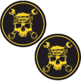 2x Accel Stickers Decals - DecalsHouse
