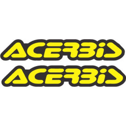 Acerbis Style 2 Stickers – Motocross Enduro Off-Road Sponsor Decals (2-Pack)
