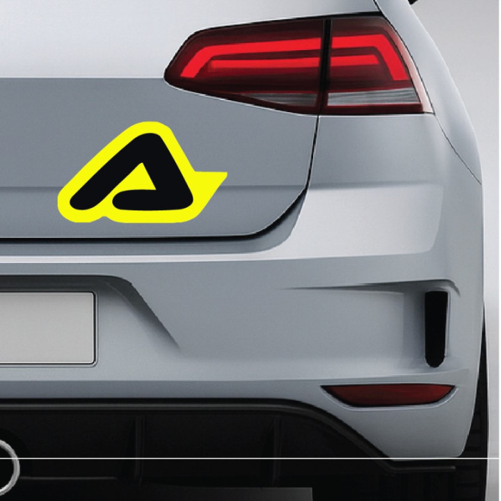 2x Acerbis Logo Style 4 Stickers Decals - DecalsHouse