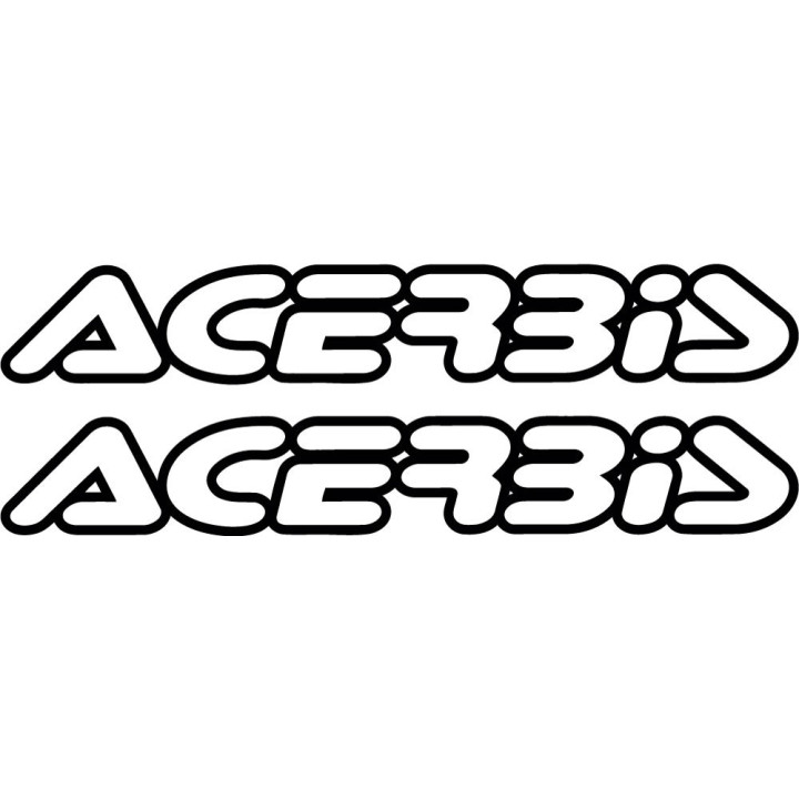 Acerbis Racing Stickers – Enduro Motocross Decals (2-Pack)
