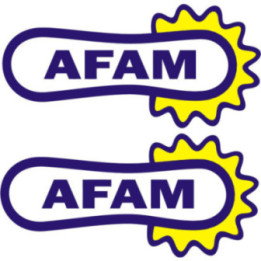2x Afam Logo Stickers Decals - DecalsHouse