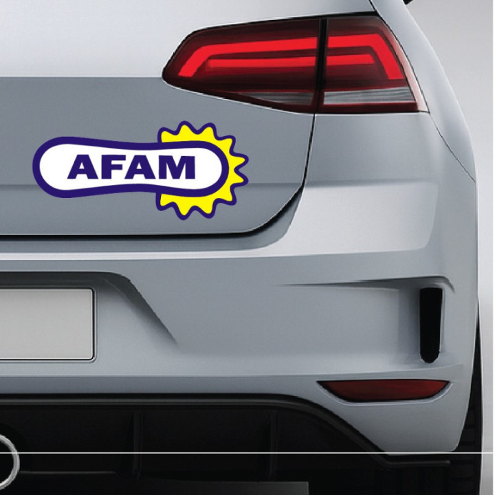 2x Afam Logo Stickers Decals - DecalsHouse