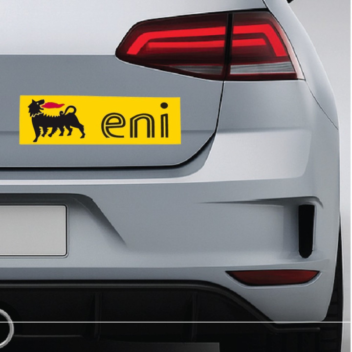 2x Agip Eni Logo Style 2 Stickers Decals - DecalsHouse