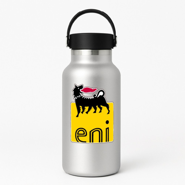 2x Agip Logo Eni Stickers Decals - DecalsHouse