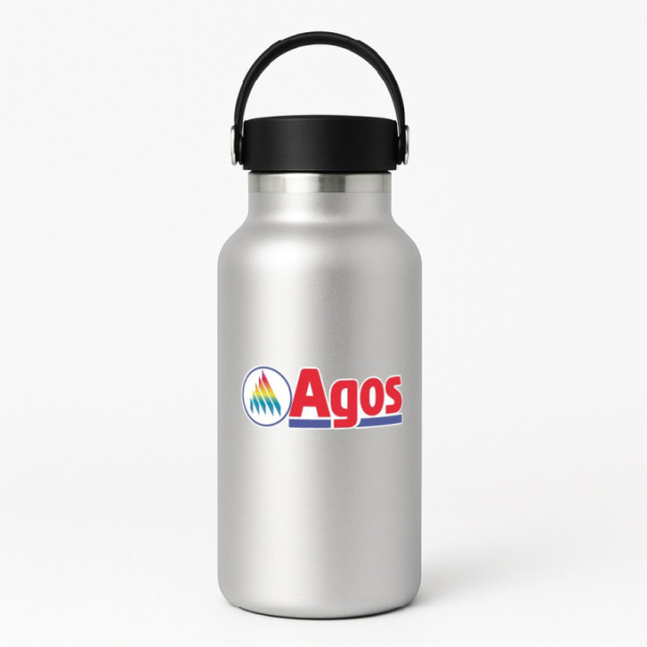 2x Agos Logo Stickers Decals - DecalsHouse