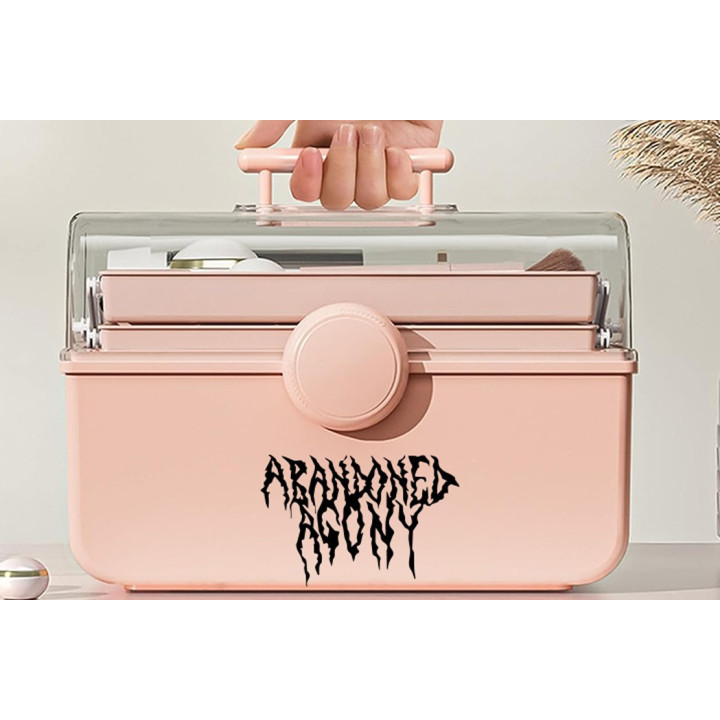 Abandoned Agony Stickers – Death Metal Decals (2-Pack)
