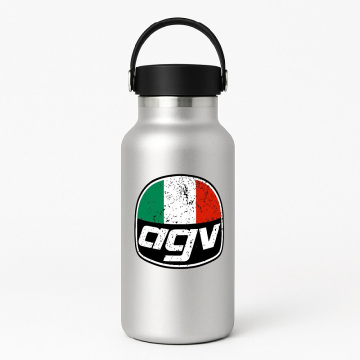 2x Agv Logo Style 5 Stickers Decals - DecalsHouse