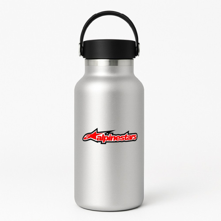 2x Alpinestars Logo Style 3 Stickers Decals - DecalsHouse