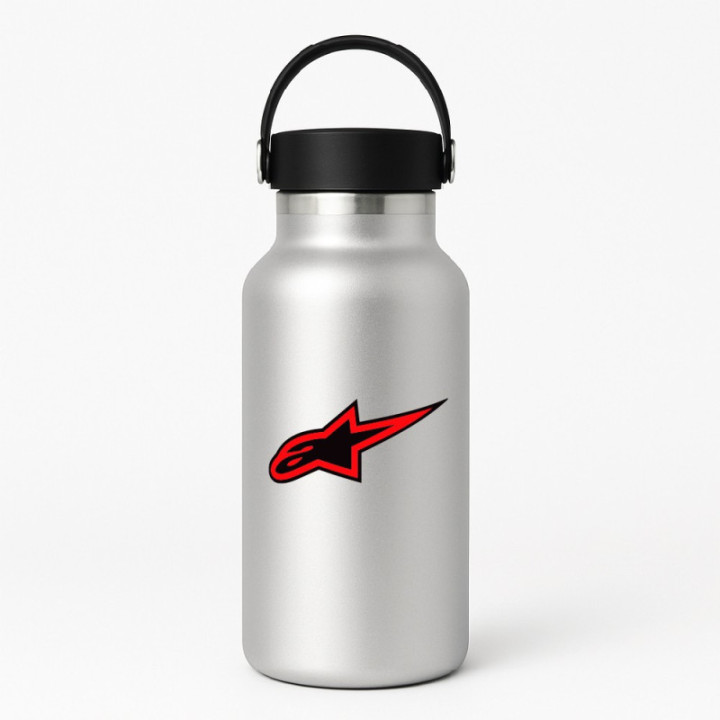 Alpinestars Logo Stickers – Tech-10 Supertech R Decals (2-Pack)
