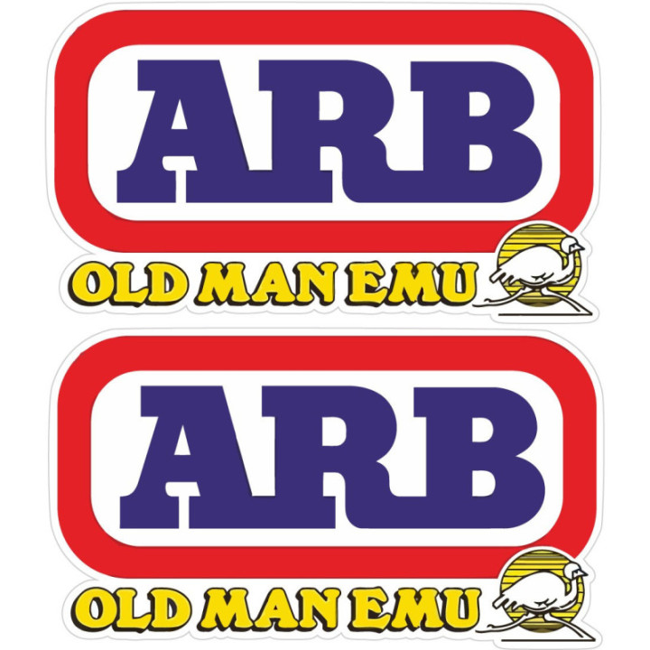 ARB 4x4 Accessories Stickers – Off-Road Recovery Decals (2-Pack)