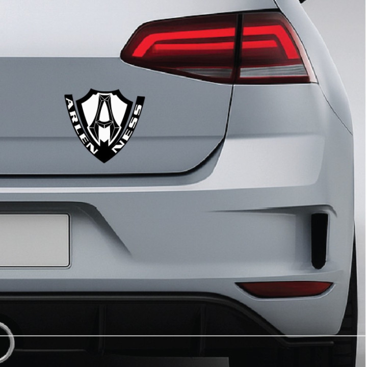 2x Arlen Ness Logo Stickers Decals - DecalsHouse