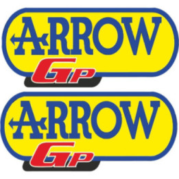 2x Arrow Gp Logo Stickers Decals - DecalsHouse