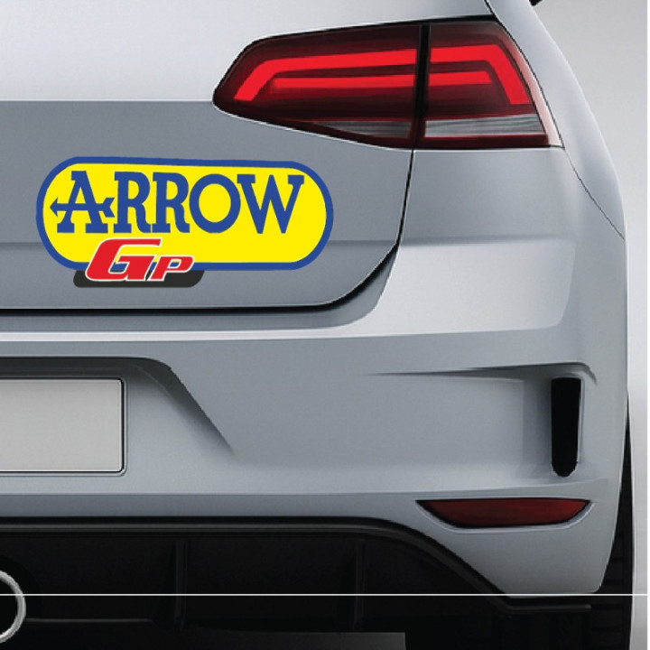 2x Arrow Gp Logo Stickers Decals - DecalsHouse