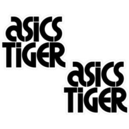2x Asics Tiger Stickers Decals - DecalsHouse