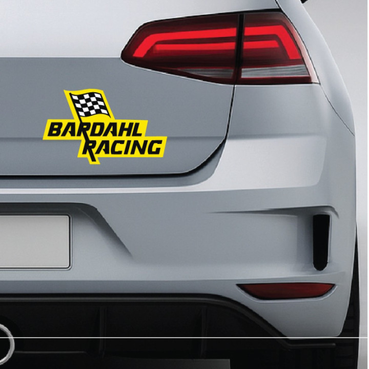 2x Bardahl Racing Stickers Decals - DecalsHouse