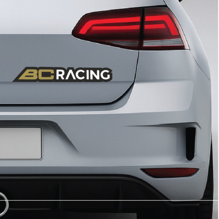 BC Racing Stickers Decals (2×) – Premium Vinyl | Shop Now