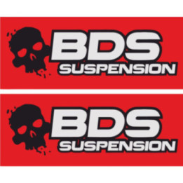 BDS Suspension Stickers – Off-Road Lift Kit 4x4 Truck Decals (2-Pack)