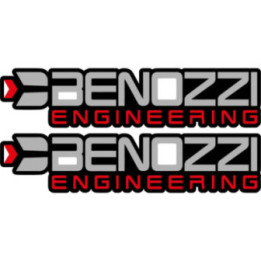 2x Benozzi Engineering Stickers Decals - DecalsHouse
