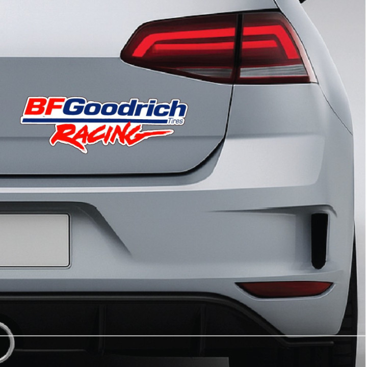 2x Bf Goodrich Racing Stickers Decals - DecalsHouse