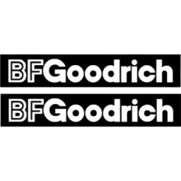 2x Bf Goodrich Style 2 Stickers Decals - DecalsHouse