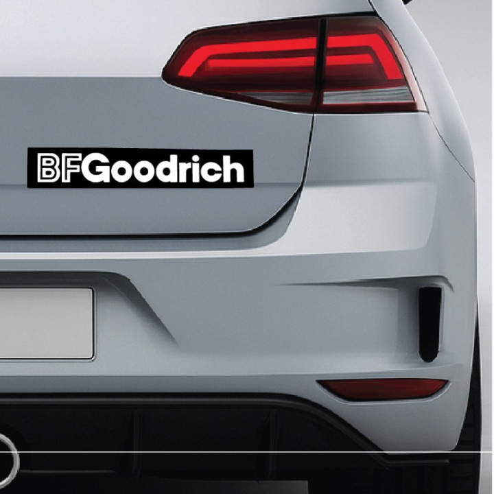 2x Bf Goodrich Style 2 Stickers Decals - DecalsHouse