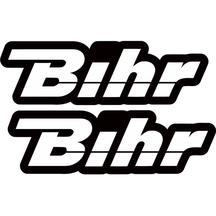 2x Bihr Stickers Decals - DecalsHouse