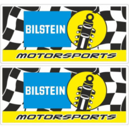 Bilstein Motorsport Stickers – Suspension Sponsor Decals (2-Pack)