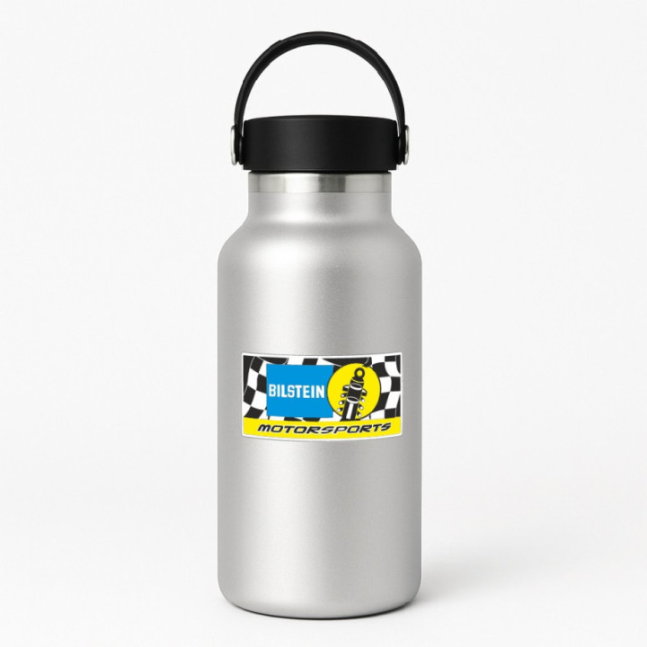 Bilstein Motorsport Stickers – Suspension Sponsor Decals (2-Pack)