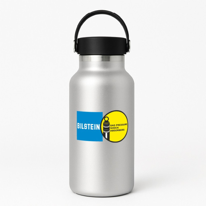 Bilstein Stickers – Suspension Motorsport Rally Decals (2-Pack)