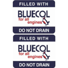 2x Bluecol Stickers Decals - DecalsHouse