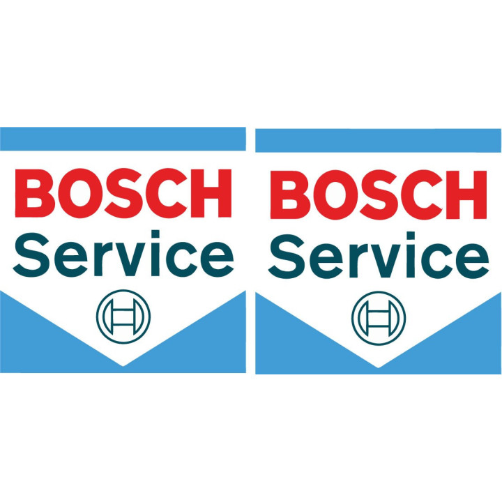 Bosch Style 3 Stickers – Motorsport Racing Sponsor Decals (2-Pack)